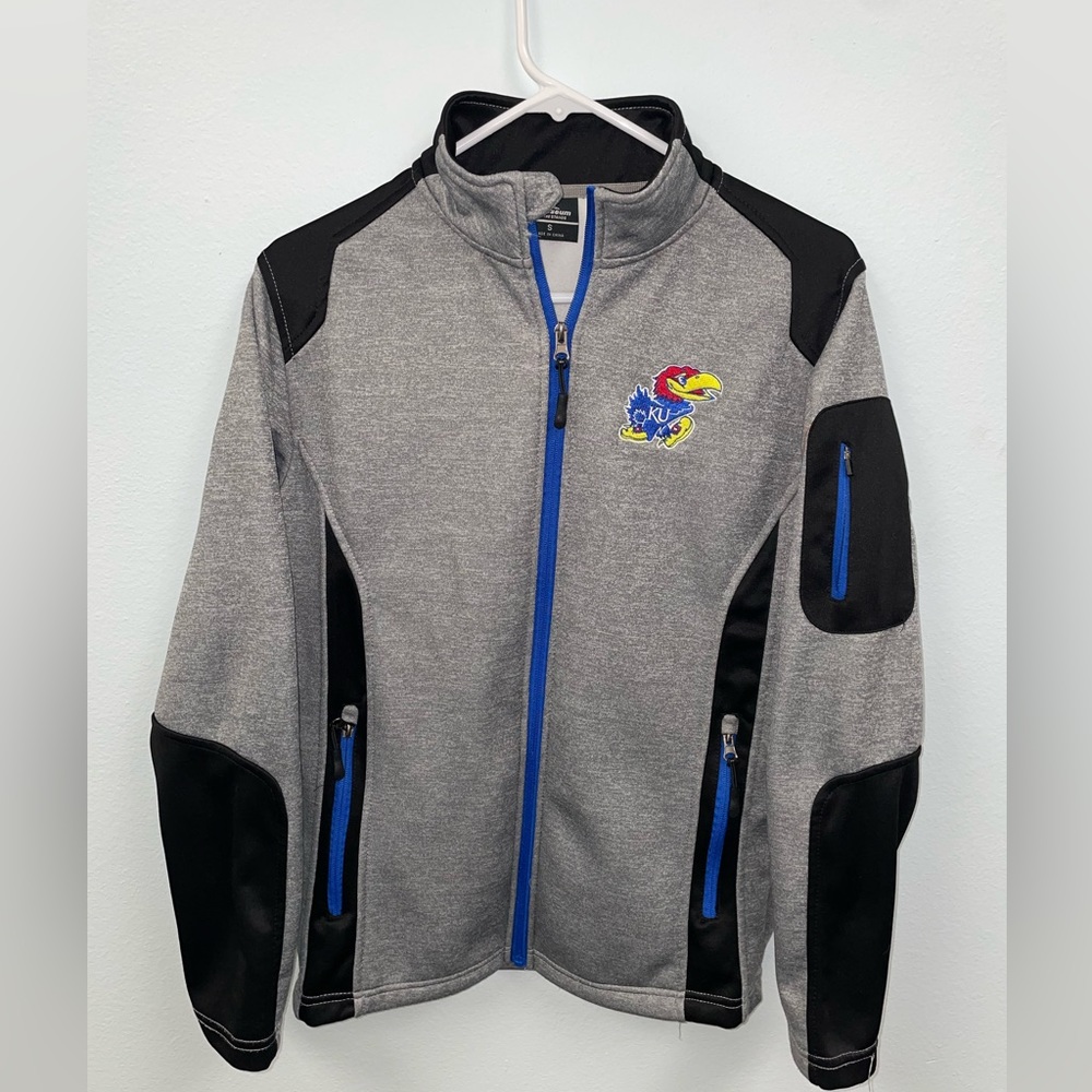 Kansas Jayhawks Performance Jacket. Small. Great … - image 1